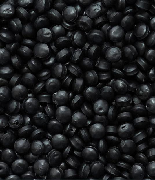 Гранулы вторичного Полипропилена (ПП), черный фото 1