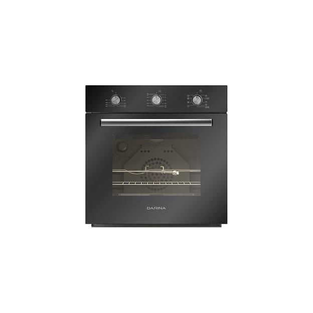 Духовой шкаф Darina 1V5 BDE 111 705 B, черный/стекло черное фото 1
