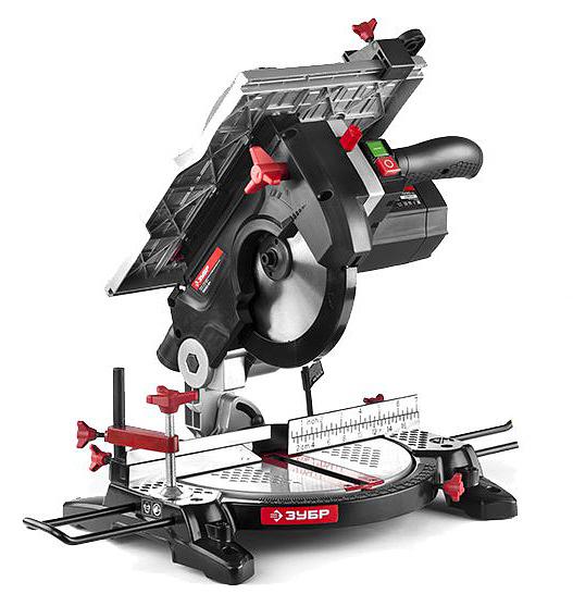 Торцовочная пила Зубр ЗПТК-210-1500 1500Вт 4500об/мин d=210мм фото 2