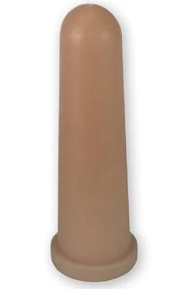 Соска Super для телят с крестообразным отверстием 100 мм бежевая ОПТ фото 1