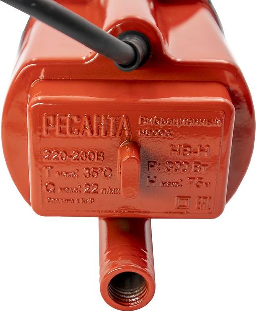Насос вибрационный Ресанта НВ-10Н 300Вт 1320л/час (77/8/2) фото 4