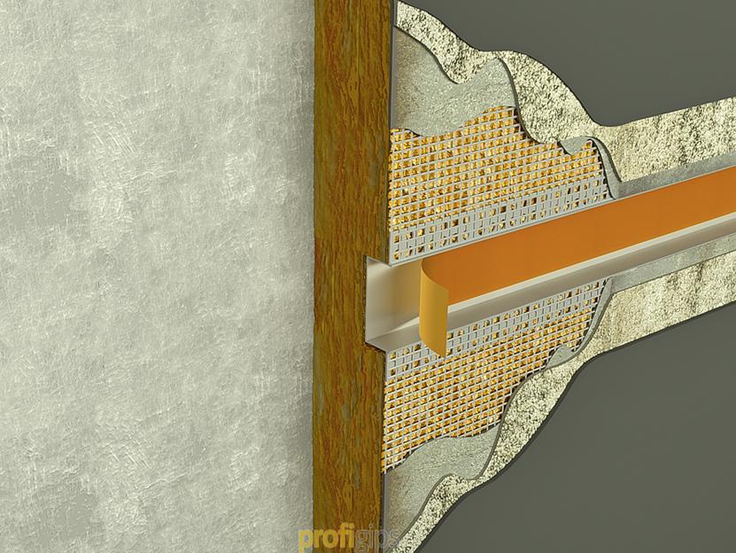 Рустовочный профиль ПВХ 3 м ProfiGips без сетки 10×10 мм ОПТ фото 2