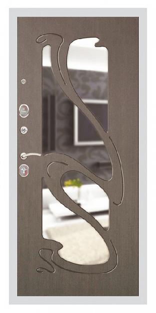 Панель на дверь с зеркалом ФЛЗ-206 фото 1