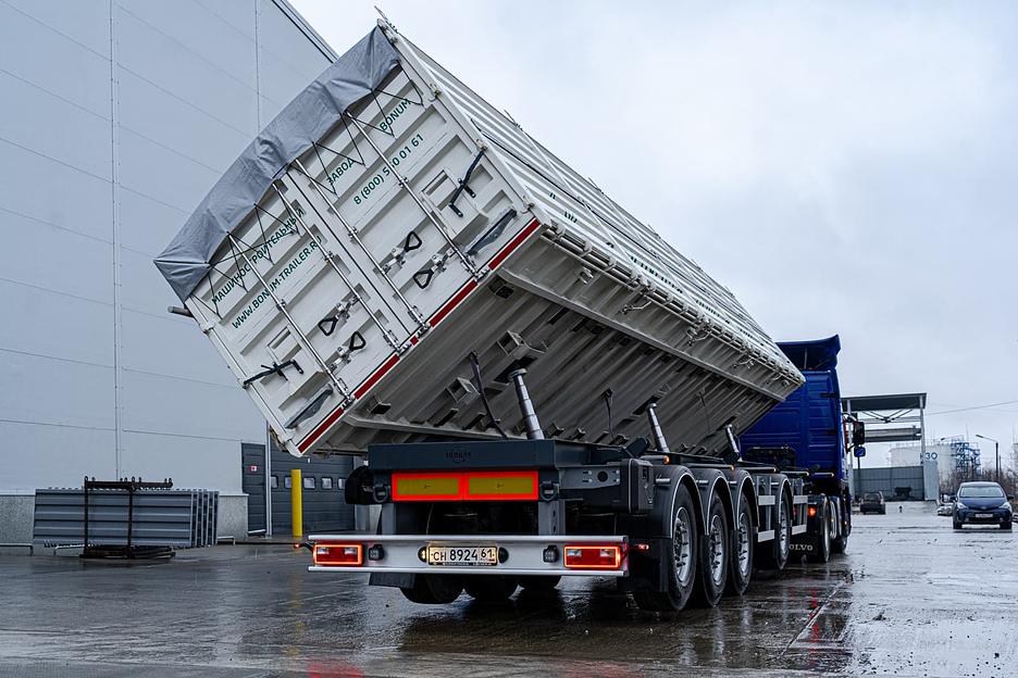 Зерновоз самосвальный стальной 46-58 м³ 914295-01 фото 2