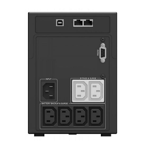 Источник бесперебойного питания Ippon Smart Power Pro II 1200 720Вт 1200ВА черный фото 3