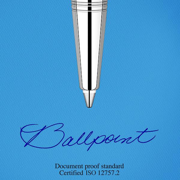 Стержень шариковый Parker QuinkFlow Basic Z09 (CW2166550) M 0.7мм синие чернила без упак. фото 4