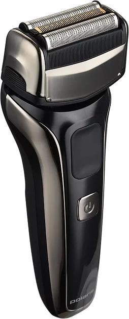 Бритва сетчатая Polaris PMF 1013RC реж.эл.:3 питан.:элек.сеть/аккум. черный/серебристый фото 4