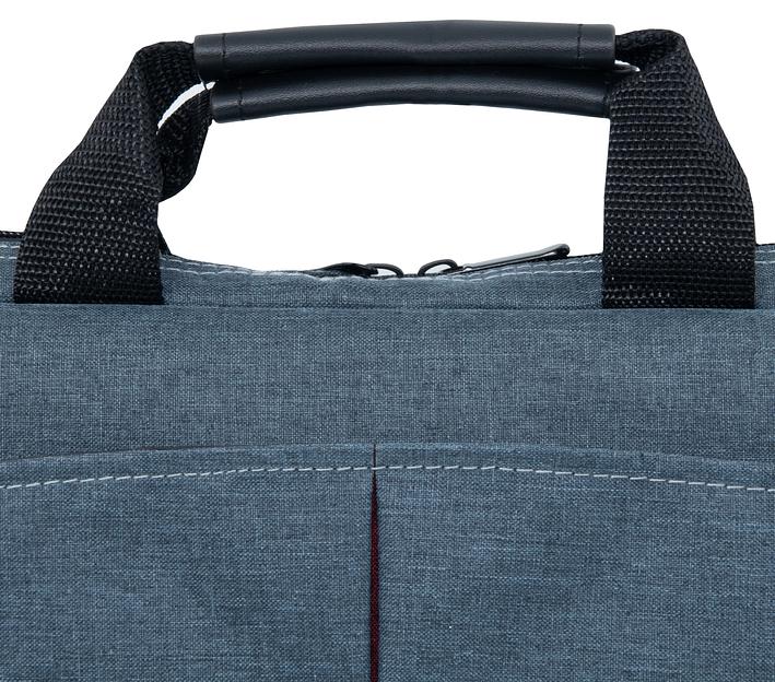 Сумка для ноутбука 15.6" Portcase KCB-162 серый нейлон/полиэстер (KCB-162 GREY) фото 6
