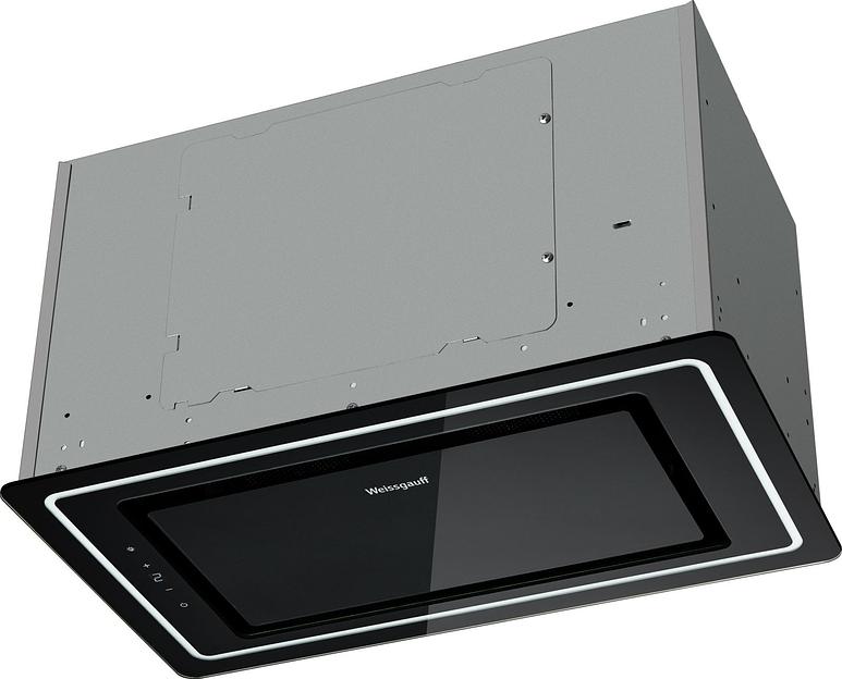 Вытяжка встраиваемая Weissgauff Quadra 606 Black черный управление: сенсорное (1 мотор) фото 1