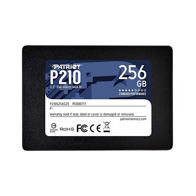 Твердотельный накопитель SSD Patriot P210 256GB SATA P210S256G25 фото 1