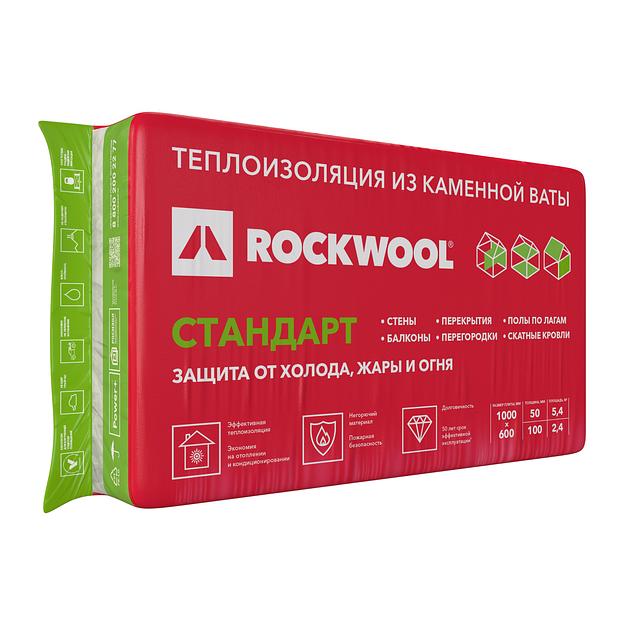 Утеплитель «Rockwool» стандарт 50 мм 5,4 м² опт Удмуртия фото 1