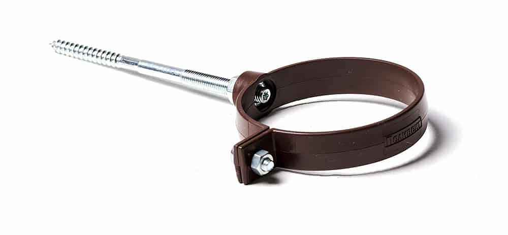 Хомут трубы универсальный для крепления пластиковых труб Polivent 140 мм ОПТ фото 2