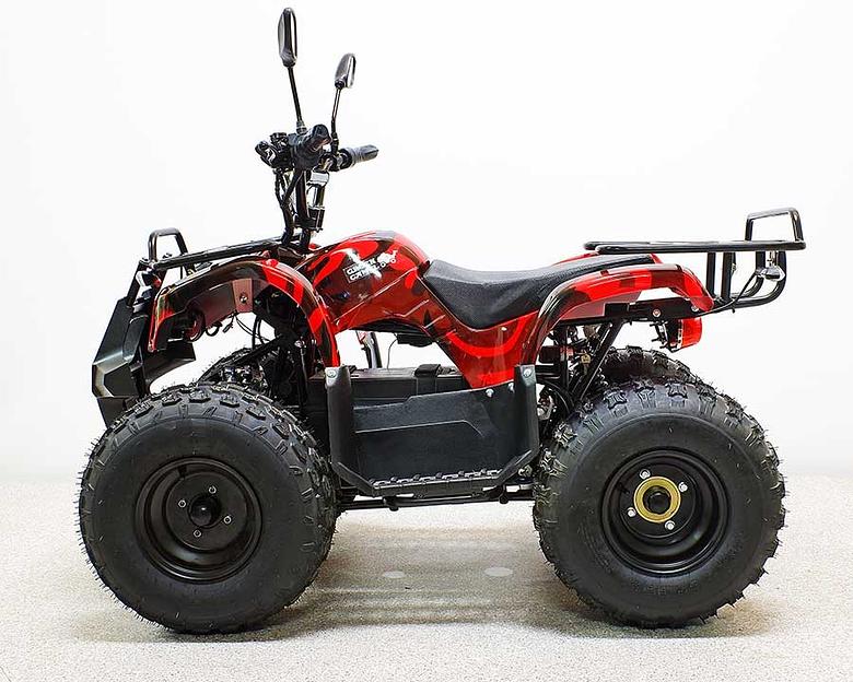 Квадроцикл GreenCamel Атакама T120 армейский красный (48V 800W R8 Цепь) фото 8
