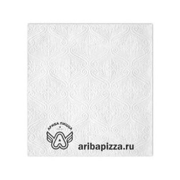 Бумажные салфетки с логотипом ОПТ фото 1