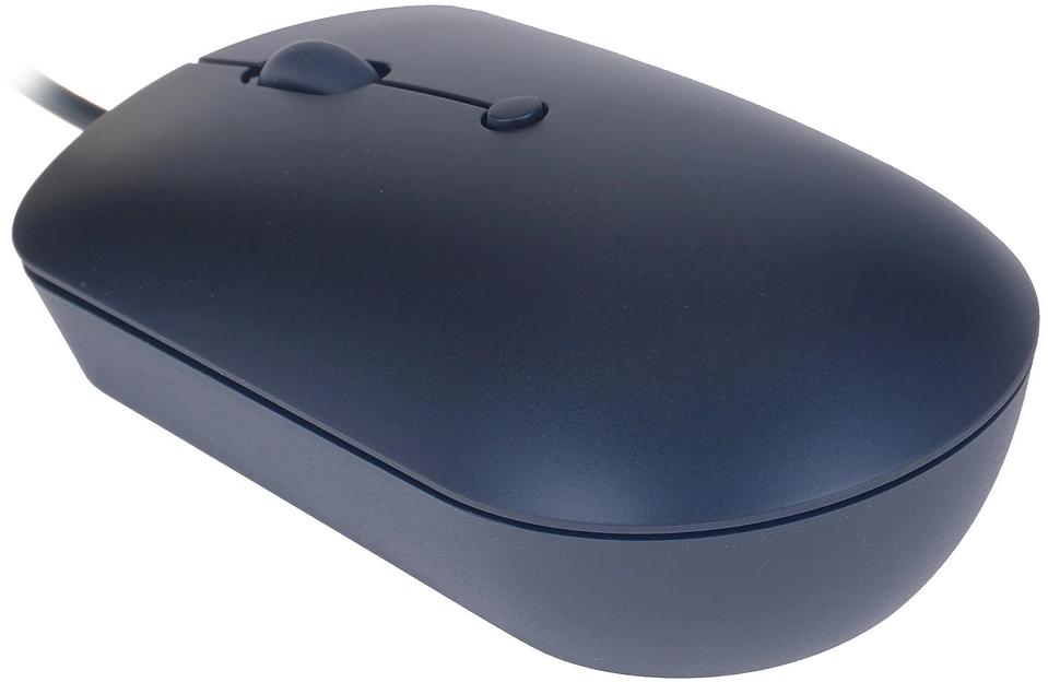 Мышь Lenovo 540 синий оптическая 2400dpi USB2.0 (GY51D20878) фото 3