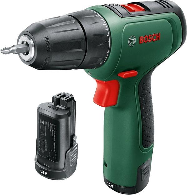 Дрель-шуруповерт Bosch EasyDrill 1200 аккум. патрон:быстрозажимной (кейс в комплекте) (06039D3007) фото 1