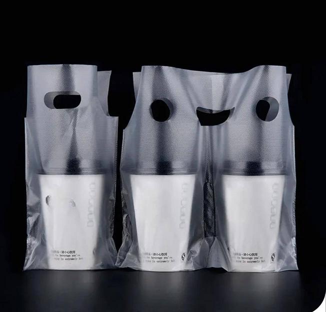 Держатель полиэтиленовый двойной для стаканов, бутылок, выпечки фото 6