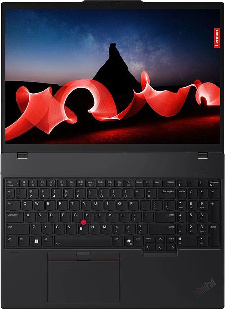 Ноутбук Lenovo ThinkPad T16 G3 Core Ultra 5 125U 16Gb SSD512Gb Intel Graphics 16" IPS WUXGA (1920x1200) Windows 11 Pro 64 black WiFi BT Cam (21MQS0T500) фото 5