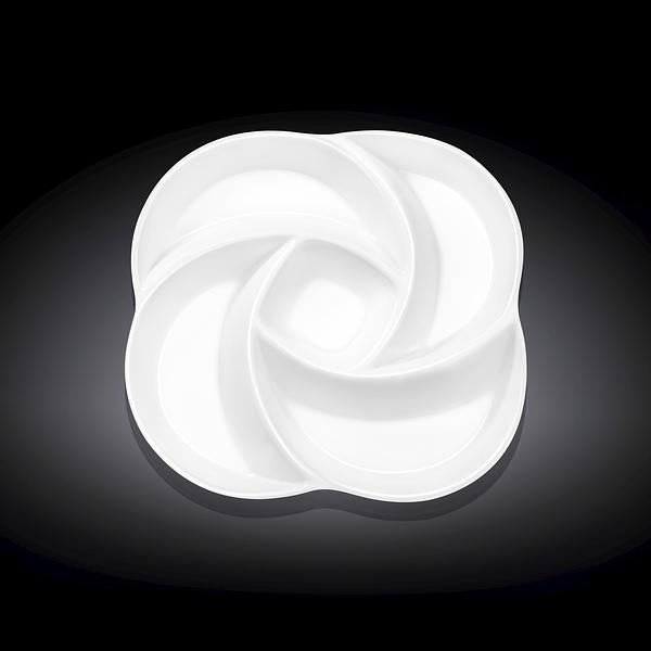 Менажница 5-и секц. 260*260 мм. квадр. Wilmax /2/12/ фото 1