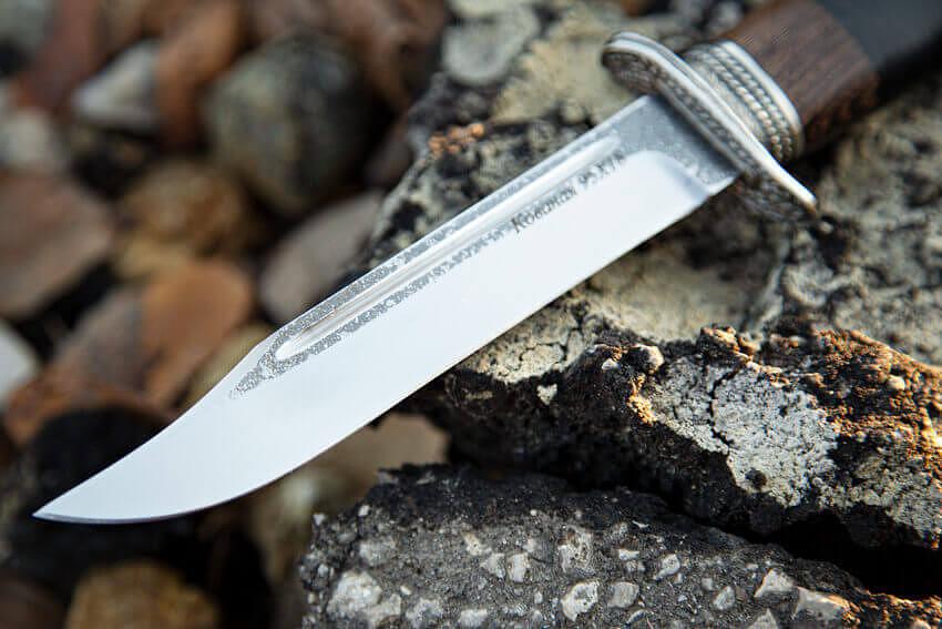 Нож Штрафбат из кованой стали 95х18 фото 3