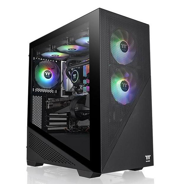 Divider 370 TG ARGB/Black CA-1S4-00M1WN-00 /Win/SPCC/Tempered Glass*1/120mm ARGB PWM Fan*3 фото 1