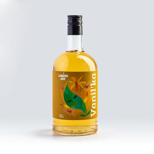 Сироп "Liquid Joy vanilla" ваниль 0,7л фото 1