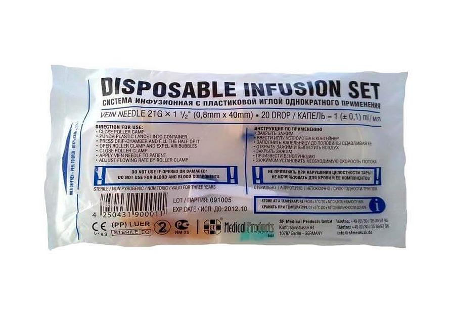 Устройство для переливания инфузионных растворов стерильное, однократного применения производство SF Medical Products GmbH опт фото 1