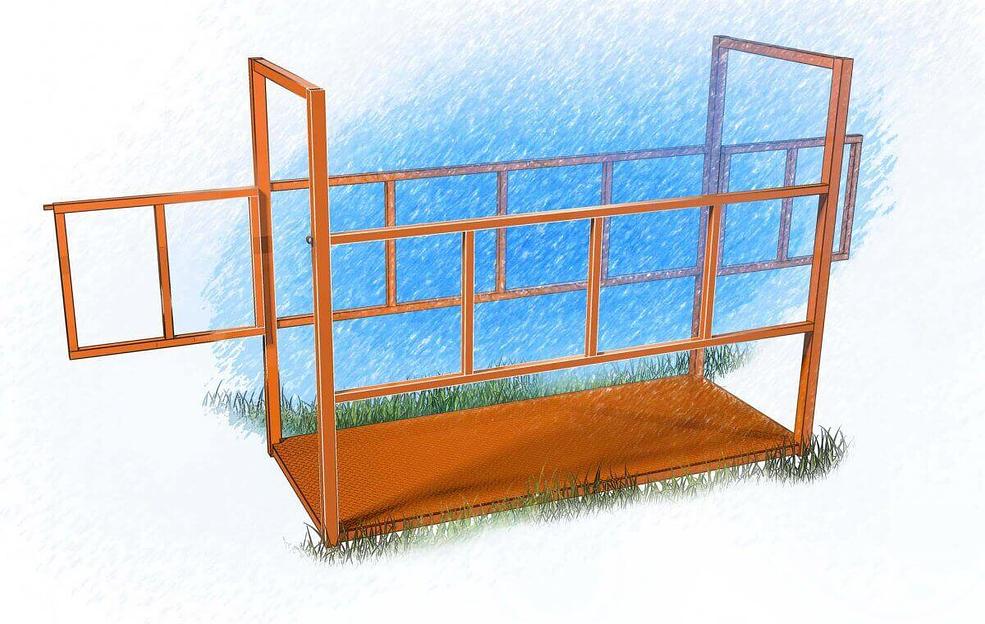 Напольные весы для животных фото 3