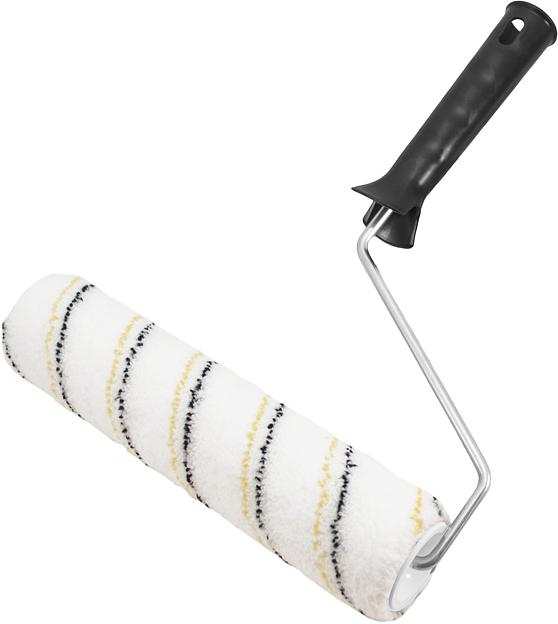 Валик DECOR B.E. микрофибра 100 мм, d 42 мм, бюгель 6 мм (удлиненная ручка), ворс 9 мм фото 1