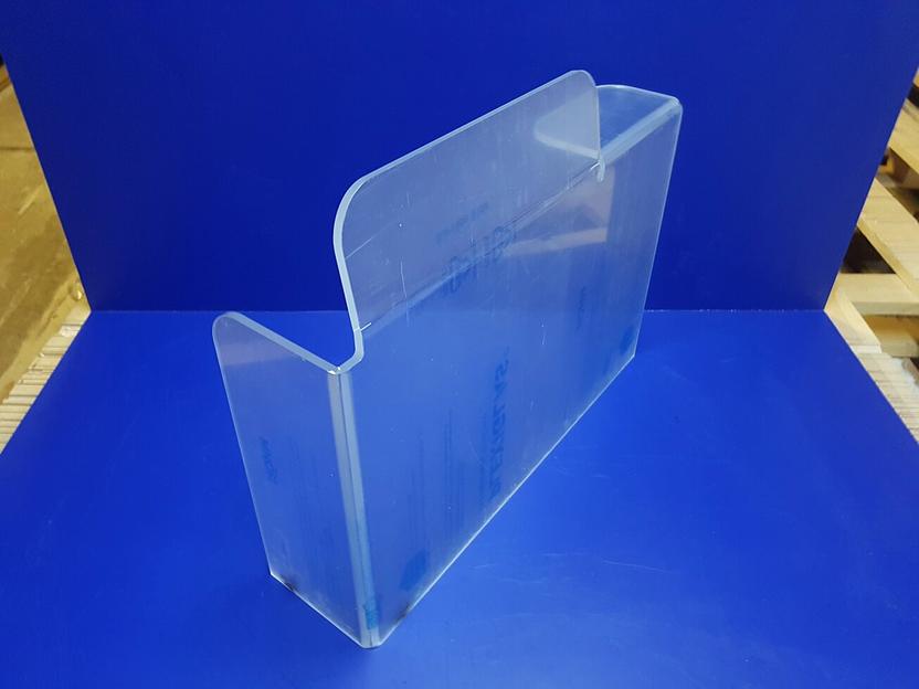 Защита сканера и кассы из оргстекла, для при кассовой зоны магазинов. фото 1
