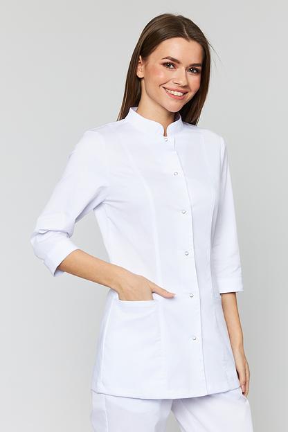 Doctor Big / Блузон медицинский женский (Ultra, рукав 3/4, на кнопках) арт. 3-06-24-3 фото 1