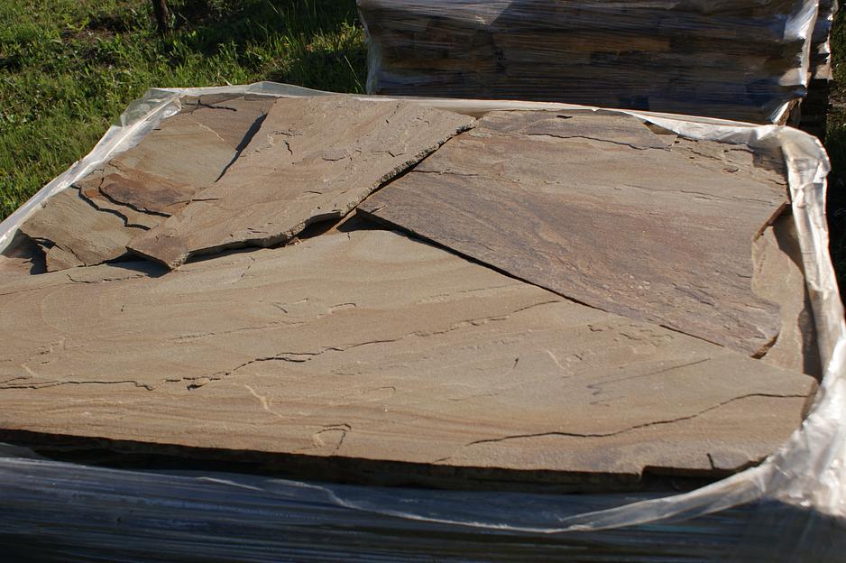 Песчаник плитняк Болотный /м2 (40 мм) фото 1