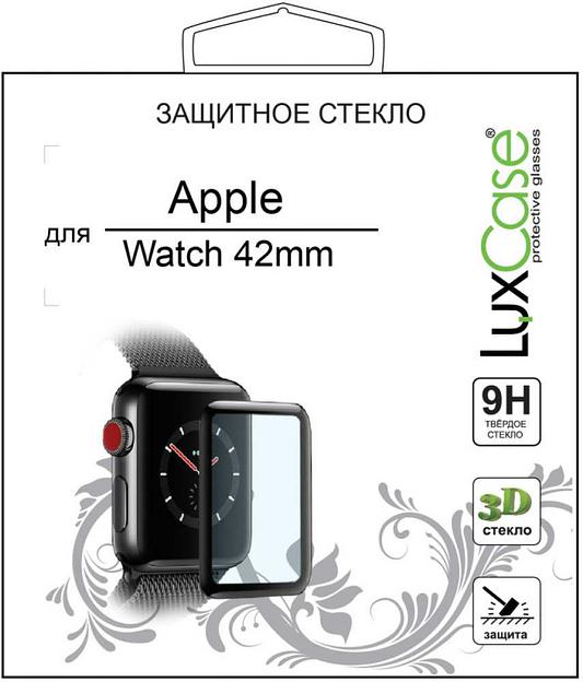 Стекло защитное LuxCase для Apple Watch Series 3 (77946) фото 1