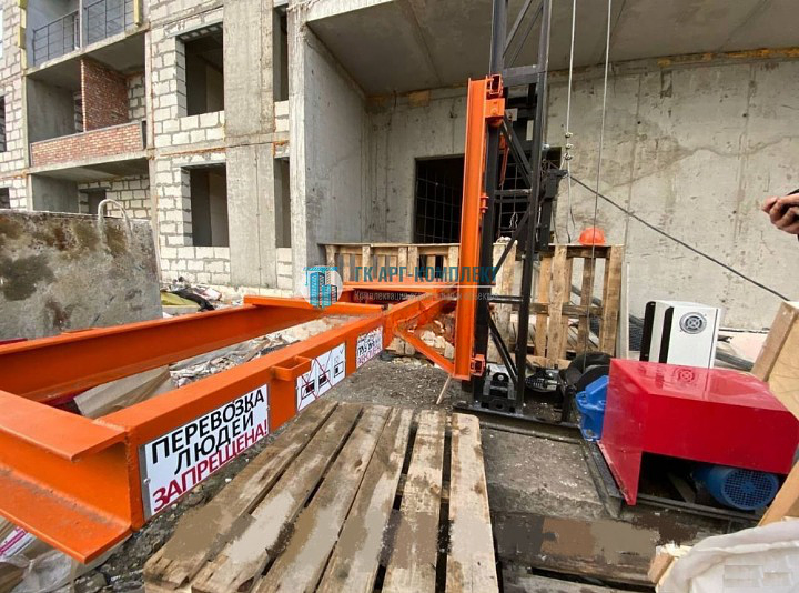 Подъёмник мачтовый ПМГ-1-Б (г/п 0,5 т) фото 8