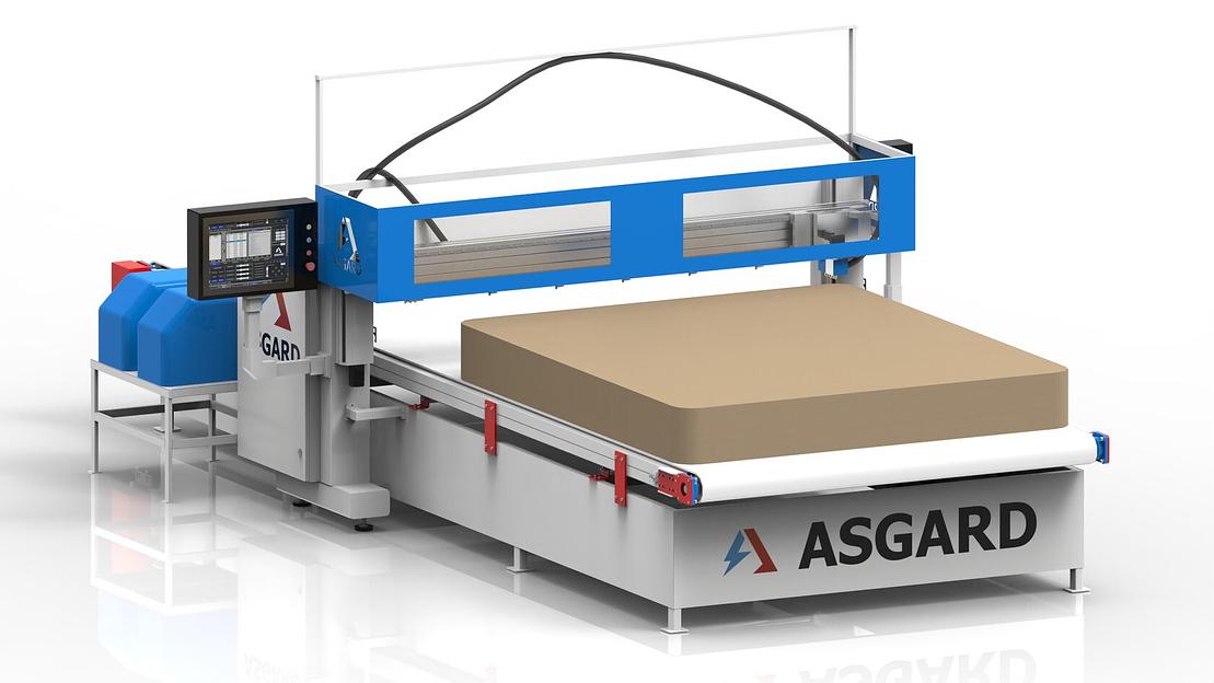 Станок Asgard RGD20 для склейки матрасов фото 2