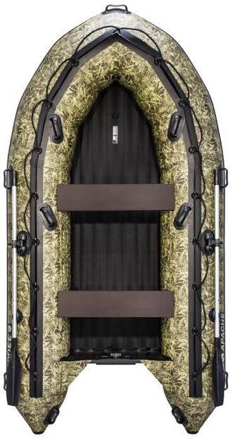 Лодка Апачи(Apache) 3300 НДНД, 3300*1700*480 мм., цвет: камуфляж камыш фото 3