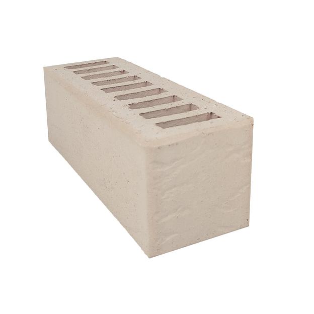 Облицовочный кирпич «Сливки» с накатом «Кора дерева» пустотелый ЕВРО утолщенный фото 3