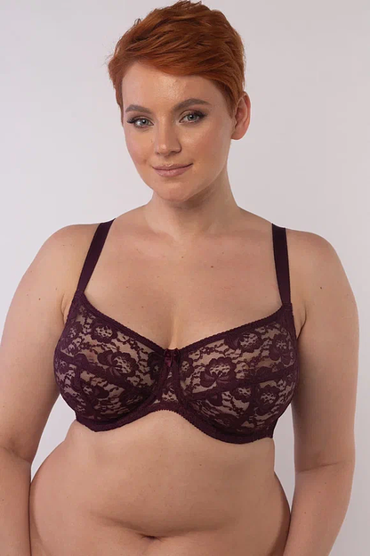 Бюстгальтер АйЛайк модель № 777 цвет слива ОПТ фото 3