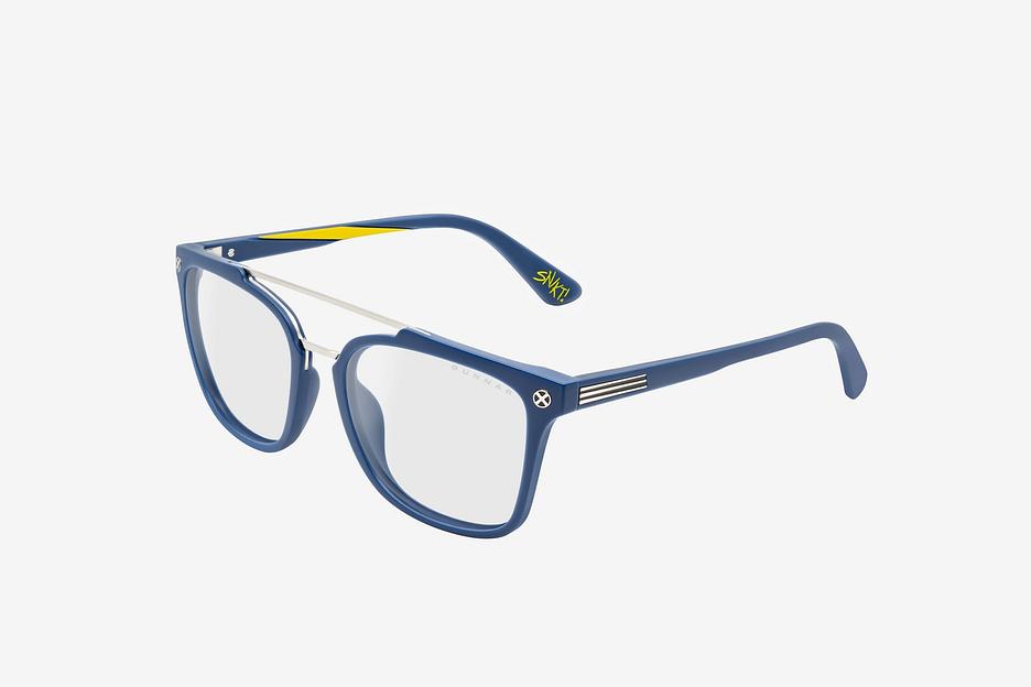 Очки для компьютера (для геймеров) GUNNAR WOLVERINE UNCANNY Clear WLV-04609, Twitlight Blue фото 1
