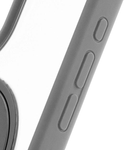 Чехол (клип-кейс) uBear для Apple iPhone 16 Clip 360 with MagSafe серый (CS438GR61RG-I24M) фото 7