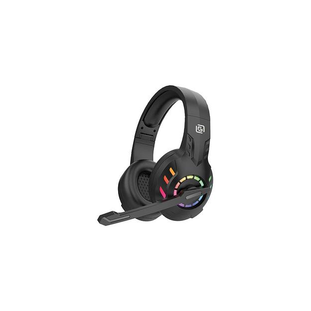 Гарнитура игровая Oklick HS-L420G, для компьютера/мобильных устройств, накладные, Bluetooth/3,5 мм, черный [1939799] фото 1