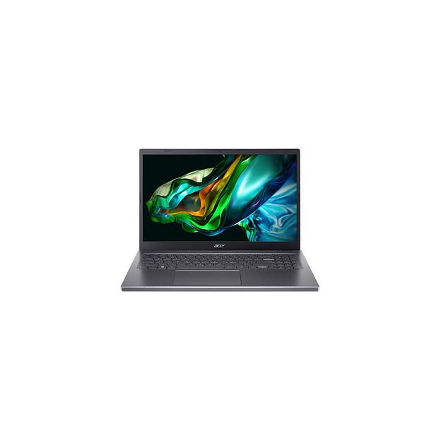 Ноутбук Acer Aspire 5 A515-58P-53Y4 15.6", IPS, Intel Core i5 1335U 1.3ГГц, 10-ядерный, 16ГБ LPDDR5, 512ГБ SSD, Intel Iris Xe graphics, без операционной системы, серый [nx.khjer.005] фото 1