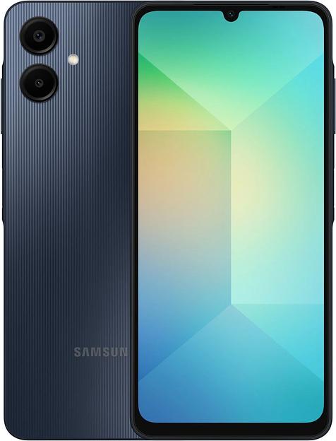 Смартфон Samsung SM-A065F Galaxy A06 128Gb 4Gb черный моноблок 3G 4G 6.7" 720x1600 Android 14 50Mpix 802.11 a/b/g/n/ac GPS GSM900/1800 GSM1900 TouchSc фото 1