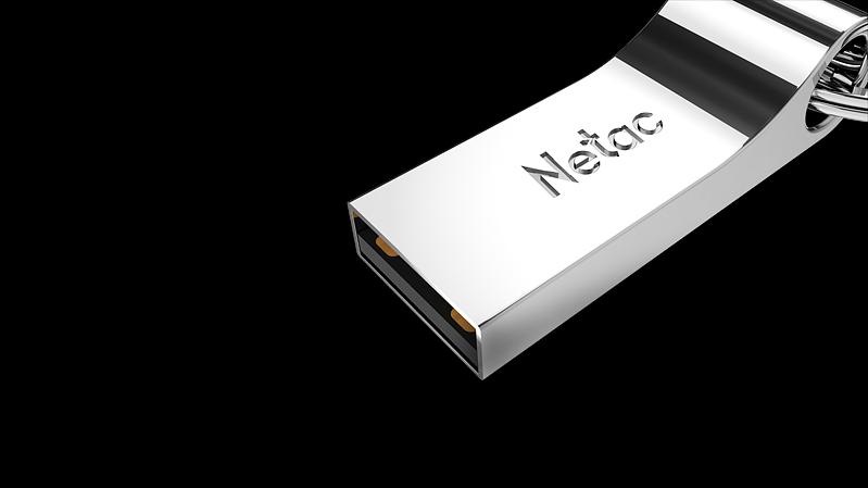 Носитель информации Netac U275 USB2.0 Flash Drive 8GB, zinc alloy housing (NT03U275N-008G-20SL) фото 3