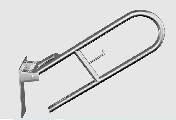 Поручень Art Company откидной для унитаза настенный ОПТ фото 1