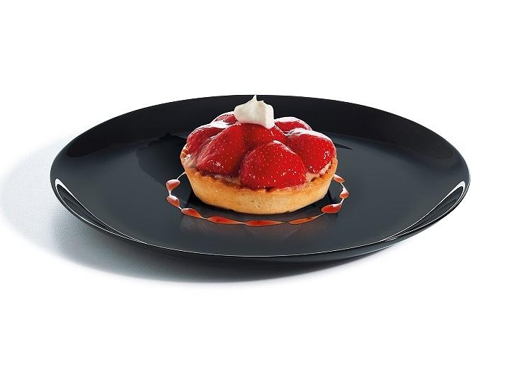 Тарелка d=270 мм. h=18 мм. без полей Эволюшн Блэк /6/24/960/ фото 1