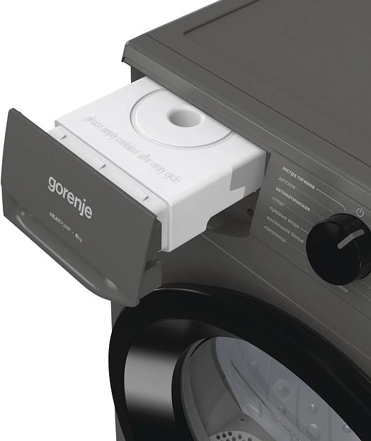 Сушильная машина Gorenje D2HNE82/C кл.энер.:A++ макс.загр.:8кг серый фото 8