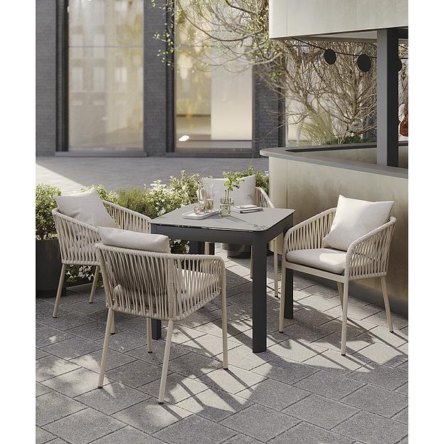 Стул Monyx, серо-бежевый фото 10