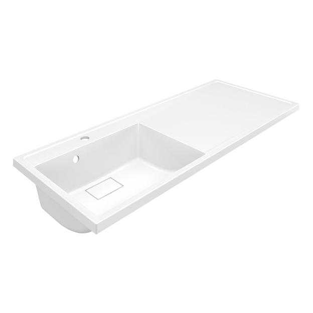 Раковина над стиральной машиной Uperwood Magenta, 110 см, левая фото 2