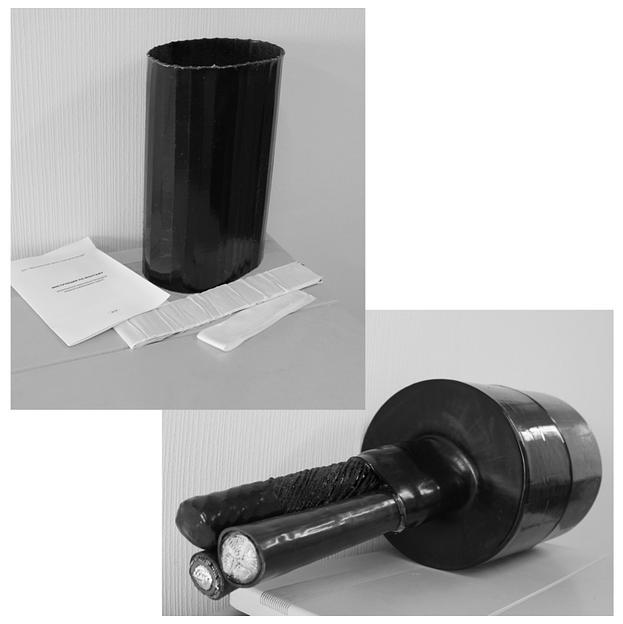 Уплотнители кабельных проходов термоусаживаемые УКПТ-130/28 фото 1